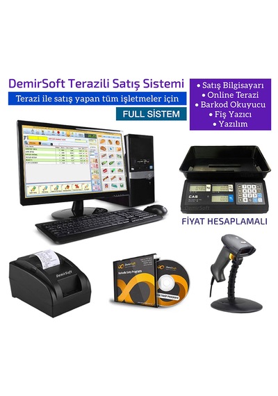 Demirsoft Terazili Satış Sistemi Cas Erjr