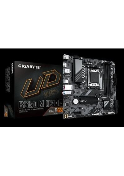 Gigabyte B650M D3HP DDR5 7600MHz (OC) M.2 HDMI DP mATX AM5 Anakart