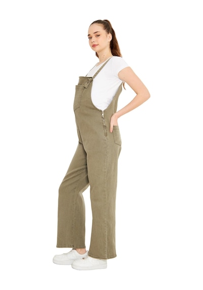Luvmabelly Myra6153 - Kot Salopet Haki