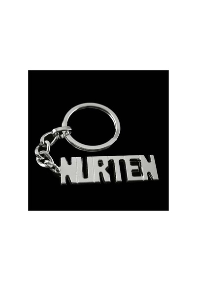 Nurten - 4 - - Csmo-tex - İsimli Anahtarlık- Çok Renkli