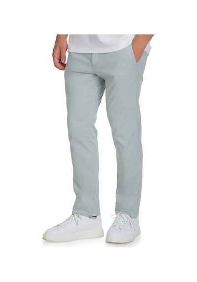 Hatemoğlu Gri Regular Fit Yandan Cepli Kanvas Pantolon 34598 Gri