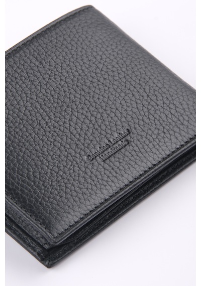 Ancora Leather Hakiki Deri Erkek Cüzdan-26500 Siyah