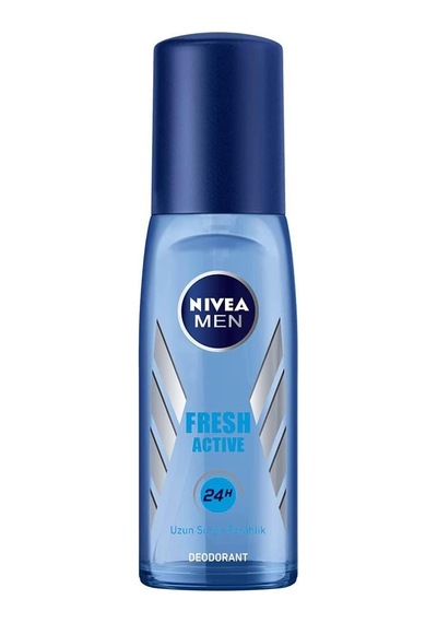 Nivea Fresh Active Pump Sprey Deodorant Erkek, 75 Ml