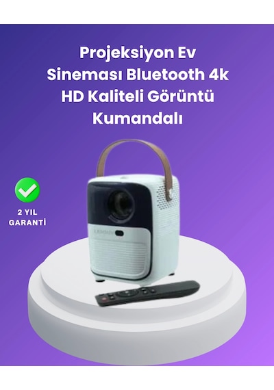Çoklu Giriş Destekli Projektör - Hdmı, Usb Ve Kulaklık Bağlantı Seçenekleriyle Geniş Uyumluluk