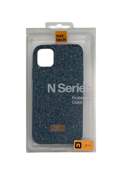 Nettech Apple iPhone 11 Uyumlu Crystal Seri Arka Koruma Kılıf - Siyah