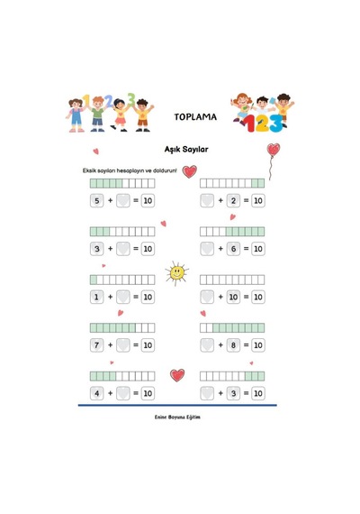 İlkokullar İçin Matematik Kitabı 1. Sınıftan 4. Sınıfa Kadar