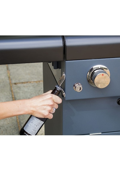 Aygaz X350 Klasik Lpg'li Barbekü - Pratik Kullanım, Geniş Izgara Alanı, Gri Mavi Gri