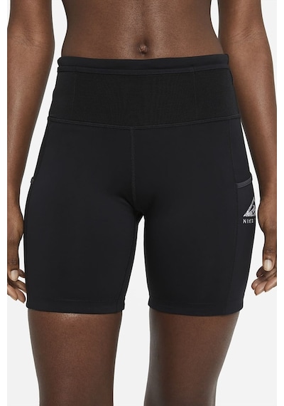 Nike Dri-fit Epic Luxe Trail 7 Cepli Kadın Koşu Şortu Siyah