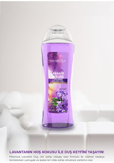 Dermokil Maxrosa Lavanta Özlü Duş Jeli 750 ML
