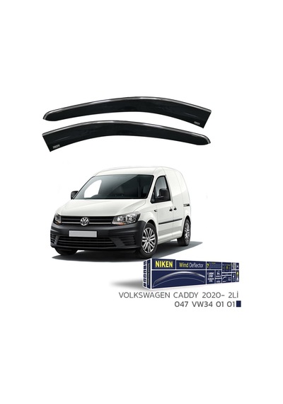Volkswagen Caddy Niken Kromlu Cam Rüzgarlığı 2li 2020 Ve Üstü