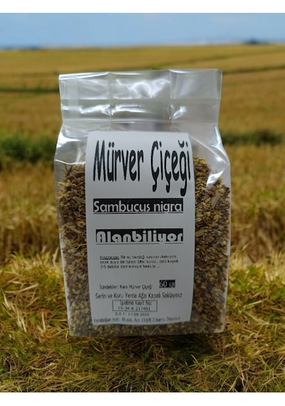Alanbiliyor Kara Mürver Çiçeği 60 G