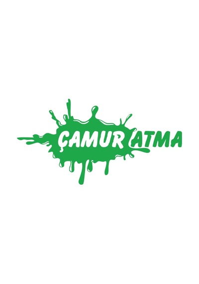 Çamur Atma Araba Sticker 17x17 Cm Yeşil