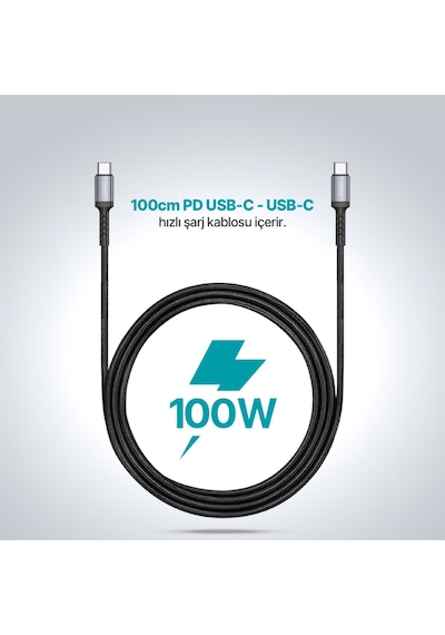 Ttec Recharger Pro Lcd 20.000mah Pd 130w Taşınabilir Hızlı Şarj Aleti/powerbank 2bb218ug Renkli
