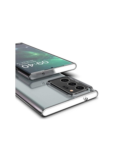 Rba Aksesuar Galaxy Uyumlu Note 20 Ultra Kılıf Rba Süper Silikon Kapak - Renksiz Çok Renkli