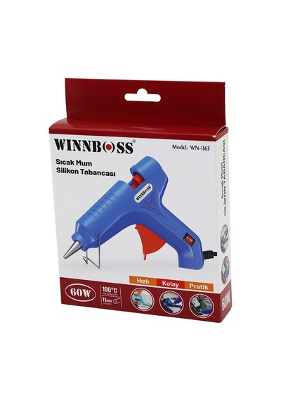 Storeşahin 60w Anahtarlı Sıcak Silikon Tabancası 11mm, 190 C Shn0720