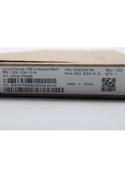 Lenovo Callıope Aı Gen2.5 Usb Q Türkçe Klavye 5d50u84746
