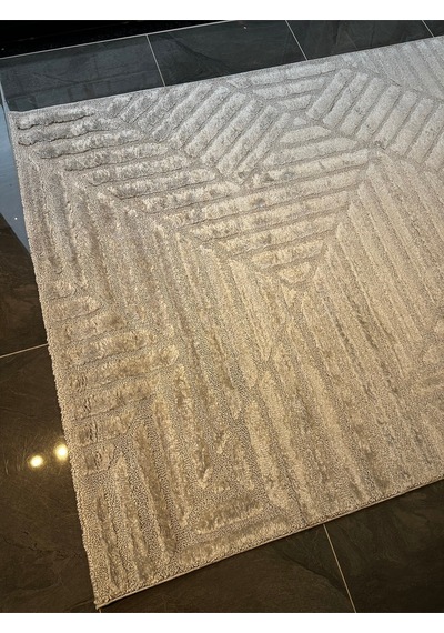 West Halı Salon, Oturma, Yatak Odası Halısı Desen Kodu 68369-095 Krem