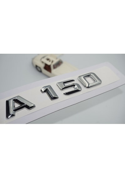 A 150 Bagaj Krom Metal 3M 3D Yazı Logo