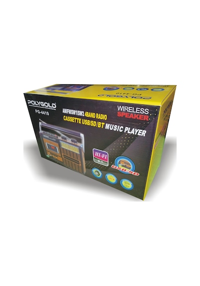 Nostaljik Polygold Radyo Kaset Mp3 Çalar Wıreless Usb Tfcart Nostaljik Polygold Radyo Kaset Mp3 Çalar Wıreless Usb Tfcart
