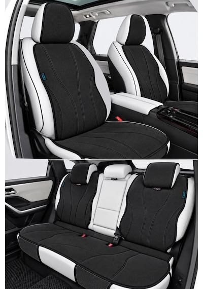 Bod Citroen C5 Aircross Oto Koltuk Koruyucu Kılıf 2026-sonrası Latmos Serisi Siyah