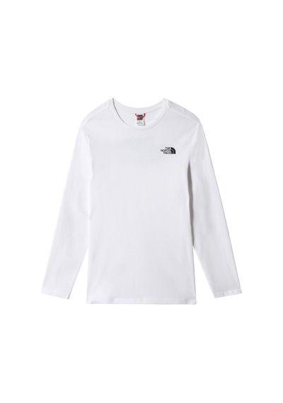 The North Face Erkek L/s Easy Tişört Nf0a2tx1fn41 Beyaz