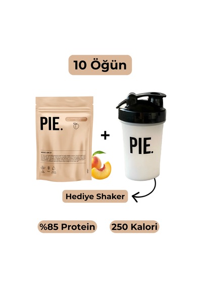 Pıe. Proteinli Öğün Tozu /vücut Ağırlığının Kontrolü İçin Diyetin Yerini Alan Gıda / Peach