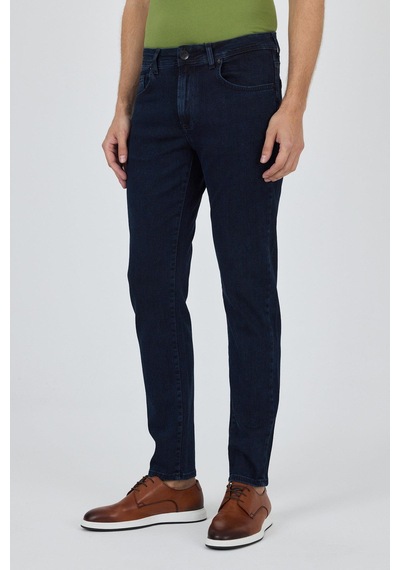 İmza Koyu Lacivert Gabardin 5 Cep Düz Paça Casual Slim Fit Pamuklu Denim Pantolon 1023250151 Koyu Lacivert İmza Koyu Lacivert Gabardin 5 Cep Düz Paça Casual Slim Fit Pamuklu Denim Pantolon 1023250151 Koyu Lacivert
