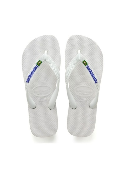 Havaianas Brasıl Logo Erkek Beyaz Terlik - 4110850