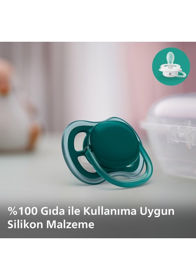 Philips Ultra Air Emzik 6-18 Ay, 2'li Unisex, Scf085/31