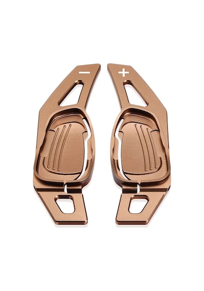 Cupra Formentor F1 Kulakçık Bronz Vites Pedalı Shifter Metal Kahverengi