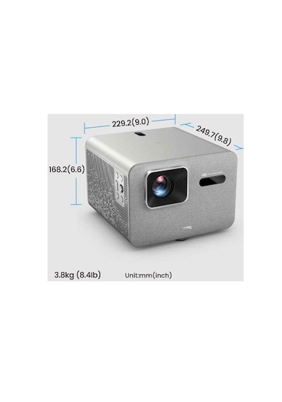 Benq Tk705sti 4k Kısa Mesafe Ev Sinema Projeksiyon Cihazı Google Tv, Netflix, Kablosuz