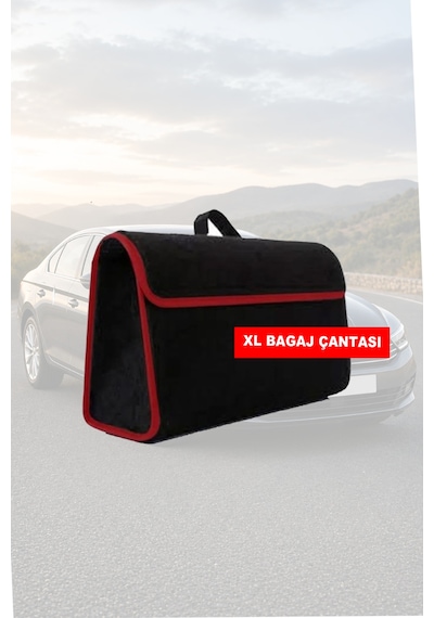 Nissan Atleon Uyumlu Koltuk Yastığı Siyah Renk Bagaj Çantası Lüks Model