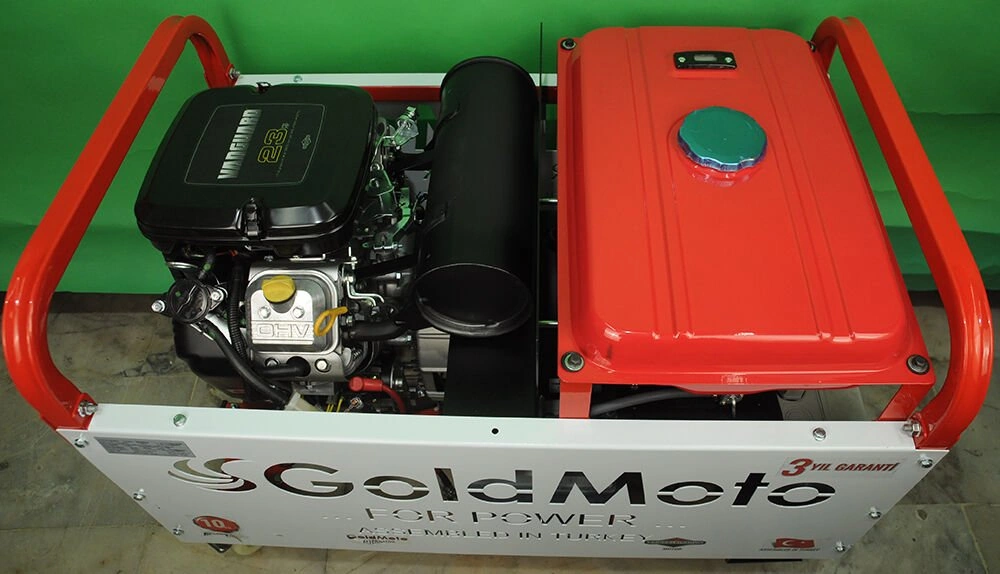Goldmoto GM16tBJBS 14KVA Trifaze Marşlı Benzinli Jeneratör