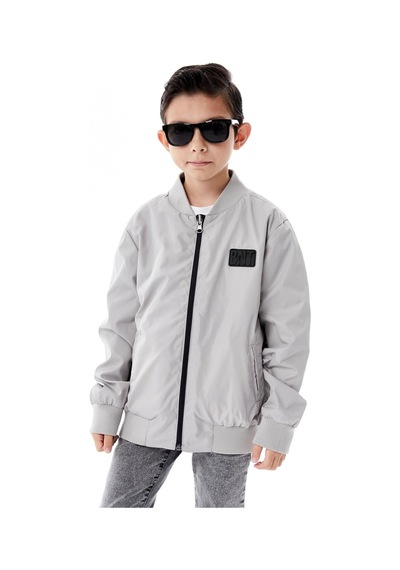 Benitto Kids Erkek Çocuk Kapüşonlu Çift Taraflı Mevsimlik Yağmurluk 51364 Lacivert