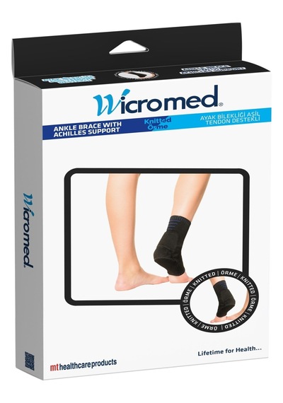 Wicromed Ayak Bilekliği Örgü Silikon Destekli Medium Wicromed Ayak Bilekliği Örgü Silikon Destekli Medium