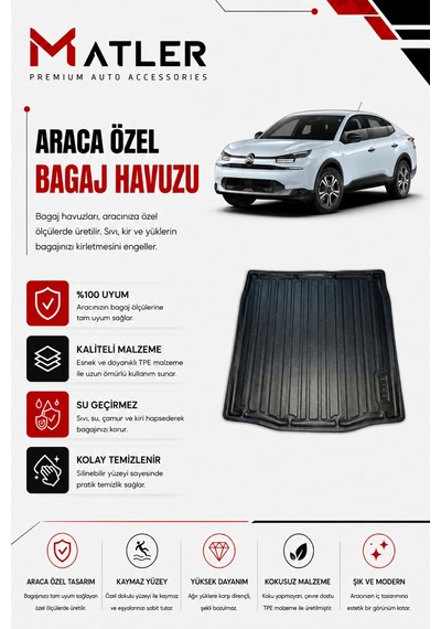 Citroen C4x Hybrid 2026 Model Bagaj Havuzu