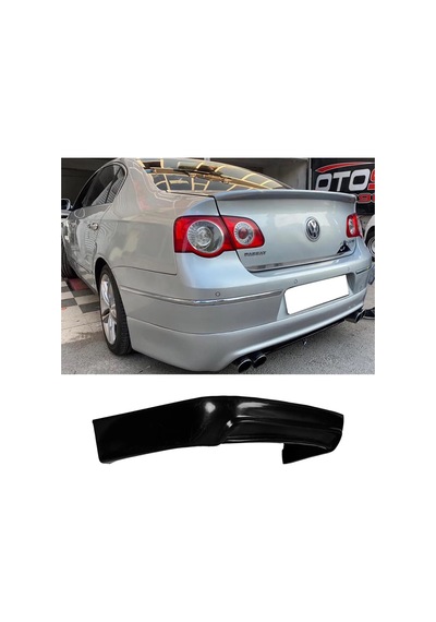 Vw Passat B6 Arka Ek Plastik Siyah Difüzör 2005-2010 Arka-bodykit-ek-karlık
