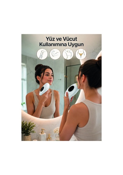9 Kademeli Enerji Seviyeli Epilasyon Sistemi Şeffaf 9 Kademeli Enerji Seviyeli Epilasyon Sistemi Şeffaf