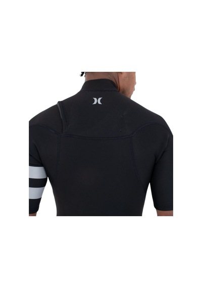 Hurley Hurley Air 2/2 Mm Spring Ss Erkek Siyah Wetsuit Blk Siyah