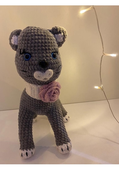 amigurami sesli kedi