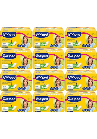 Canped Mesane Pedi Klasik M-Orta Boy 120 Adet Canped Mesane Pedi Klasik M-Orta Boy 120 Adet