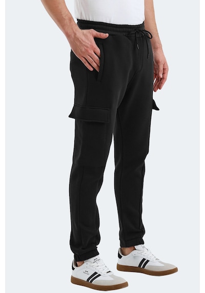 Slazenger Valora 2 Li Set Erkek Siyah - Petrol Eşofman Altı Siyah - Petrol