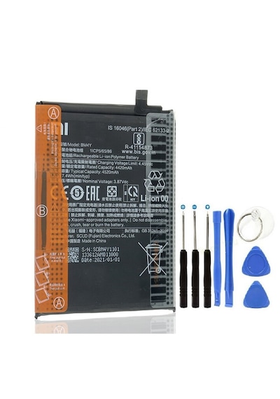 Xiaomi Poco F3 Pil Batarya Bm4y + Tamir Seti