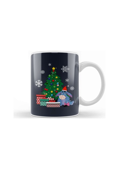 Eeyore Around The Christmas Tree Winnie The Pooh Kupa Bardak Porselen Karışık