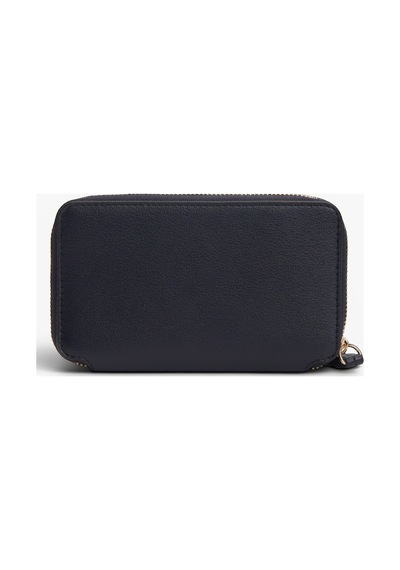 Tommy Hilfiger Th Logotape Compact Zıp Around Kadın Mavi Cüzdan - Aw0aw18699