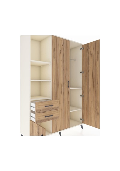 Hyperion Dolap 5 Raflı 2 Çekmeceli Tek Askılı 132x44x195 Aytaşı-çam/çam Atlas Çam/atlas Çam - Aytası Hyperion Dolap 5 Raflı 2 Çekmeceli Tek Askılı 132x44x195 Aytaşı-çam/çam Atlas Çam/atlas Çam - Aytası