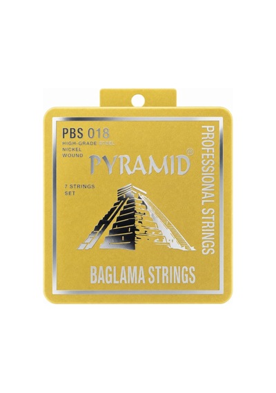 Saz Musik Shop Pyramid Bağlama Teli 0.18 Kısa Sap Takım Tel