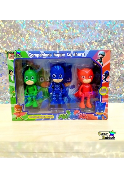 Oyuncak Pjmasks 3lü Pija Maskeli Pijamaskeliler Süper Kahramanlar