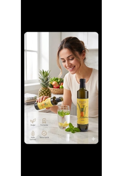 Ananas Detoks Sirkesi Doğal Fermantasyon 500 Ml