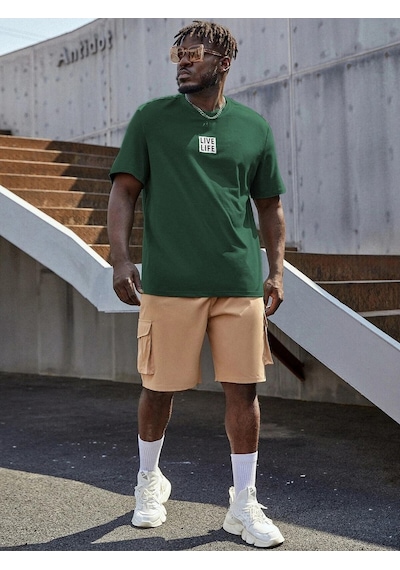 Flood Of Style Unisex Siyah Oversize Bisiklet Yaka %100 Pamuk Live Life Baskılı Yeşil Flood Of Style Unisex Siyah Oversize Bisiklet Yaka %100 Pamuk Live Life Baskılı Yeşil